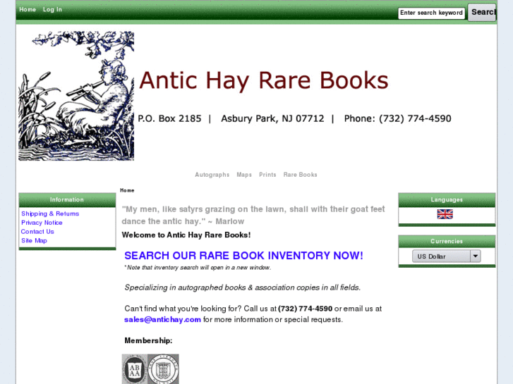 www.antichayrarebooks.com