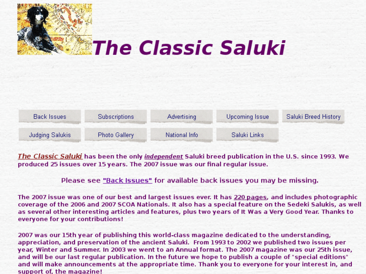 www.classicsaluki.com