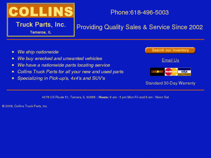 www.collinstruckparts.com