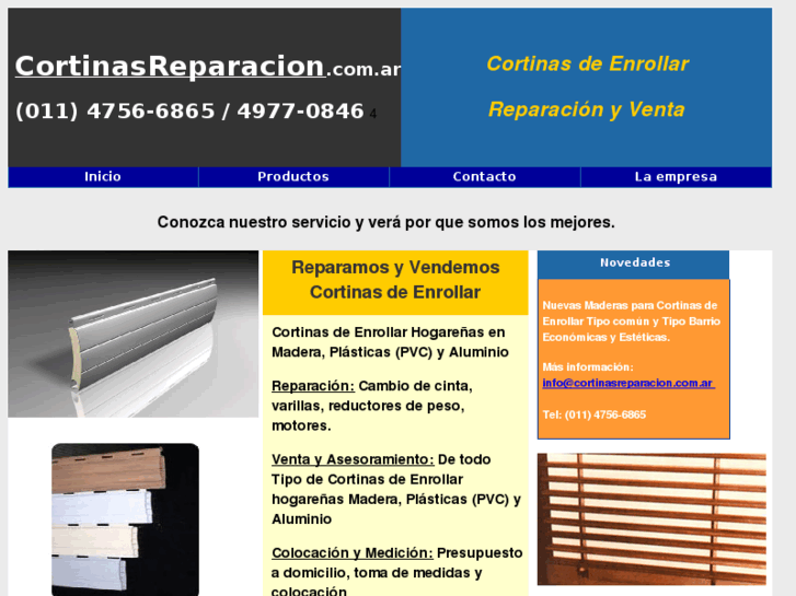 www.cortinasreparacion.com.ar