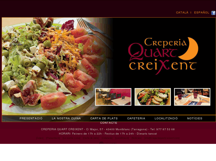 www.creperiaquartcreixent.com