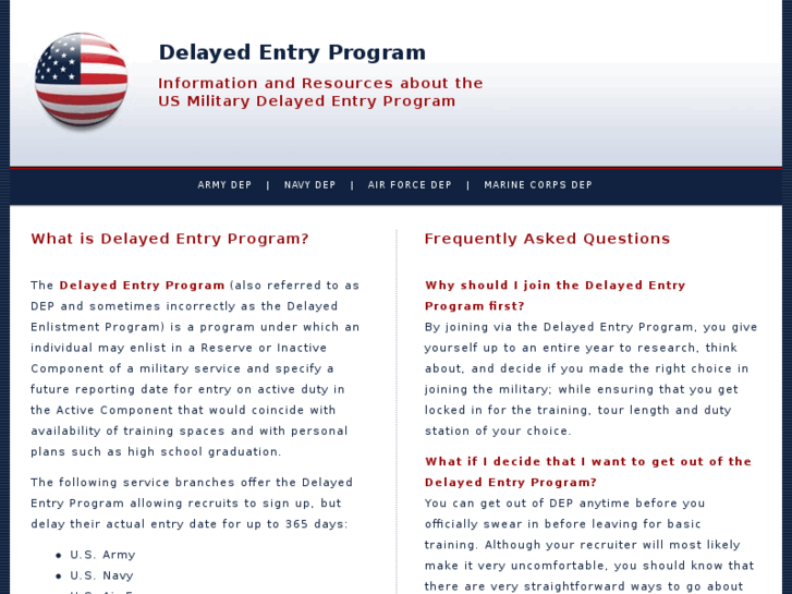 www.delayedentryprogram.com