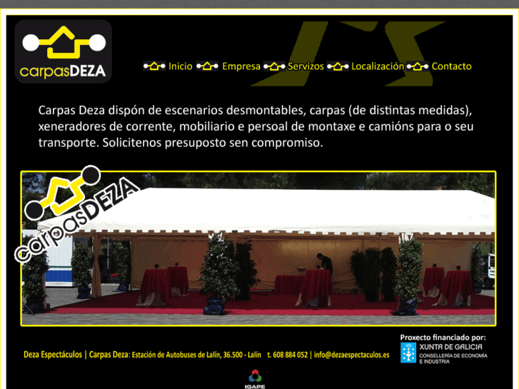 www.dezaespectaculos.es