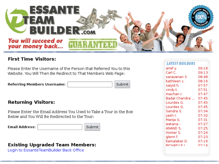 www.essanteteambuilder.com
