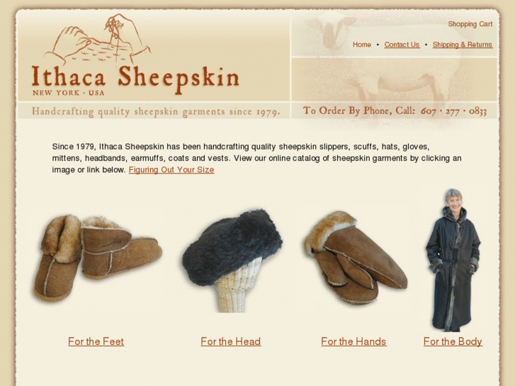 www.ithacasheepskin.com