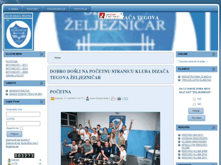 www.kdtzeljeznicar.com