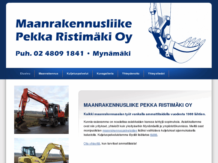 www.maanrakennusristimaki.com