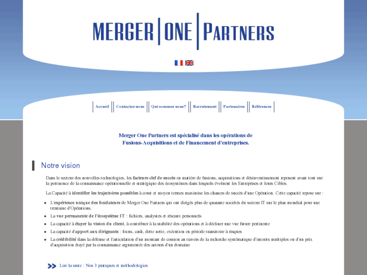 www.merger-one.com