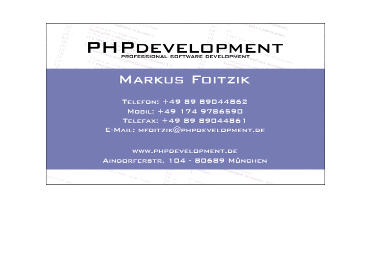 www.phpdevelopment.de