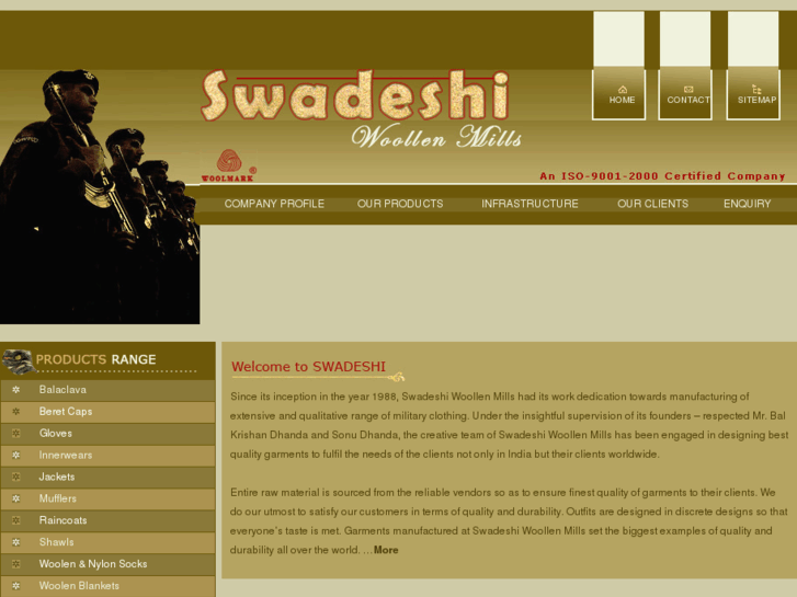 www.swadeshiwoollenmills.com