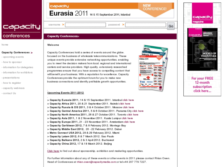 www.capacityconferences.net
