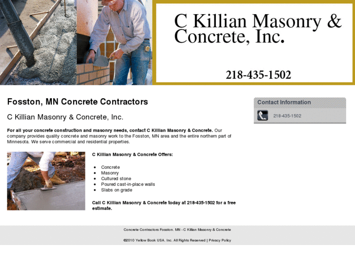 www.ckillianmasonryandconcrete.com