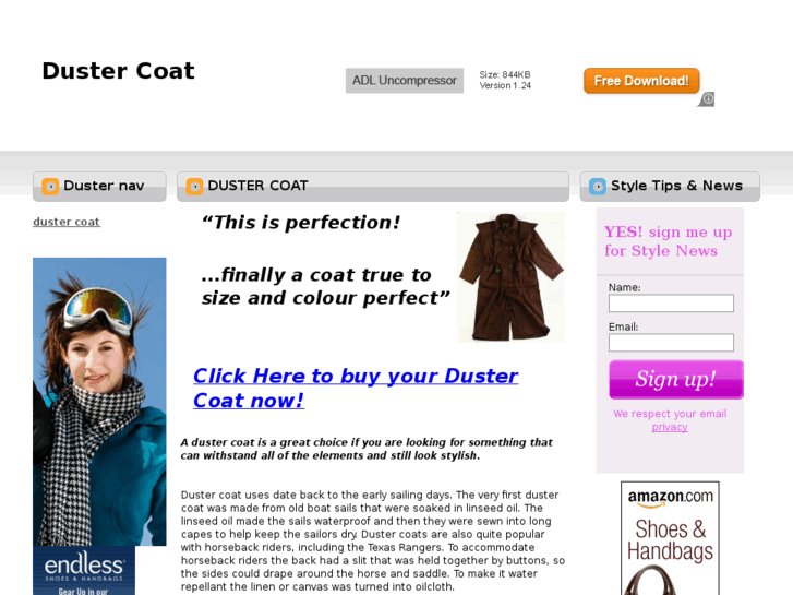 www.dustercoat.org