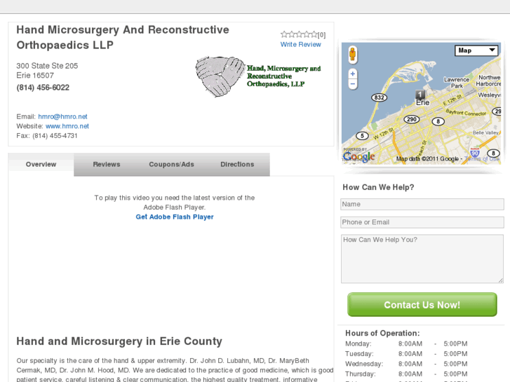 www.eriecountyhandsurgery.com