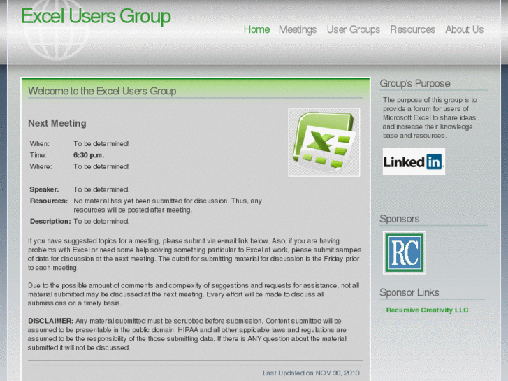 www.excelusersgroup.com