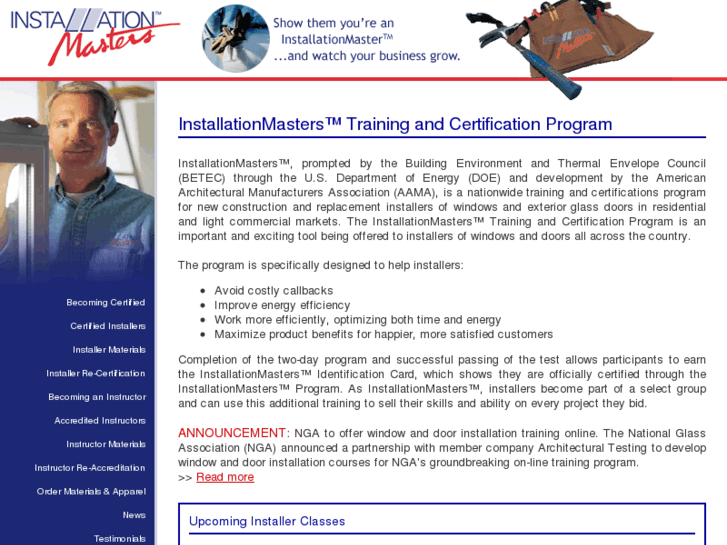 www.installationmaster.net