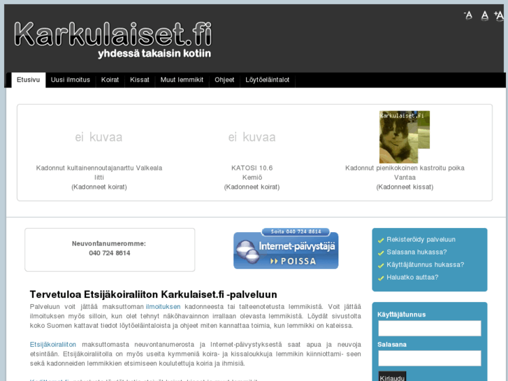 www.karkulaiset.net