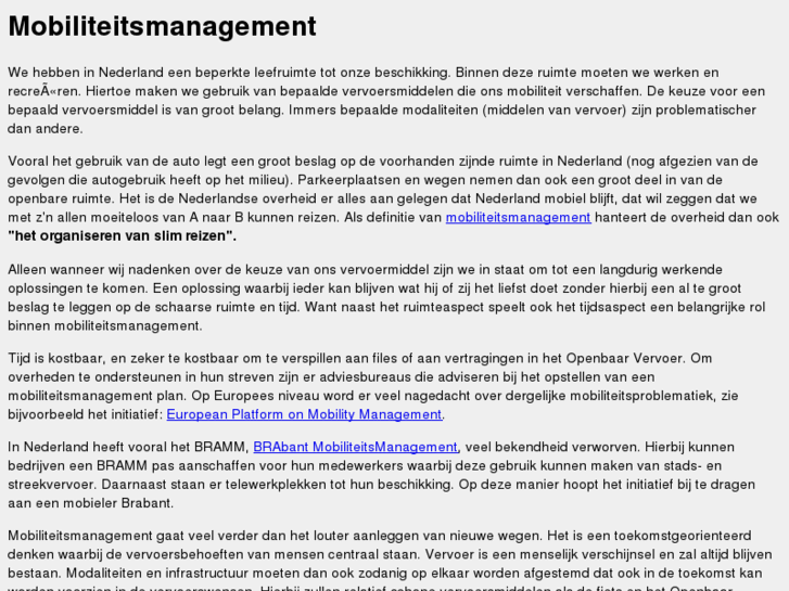 www.mobiliteitsmanagement.com