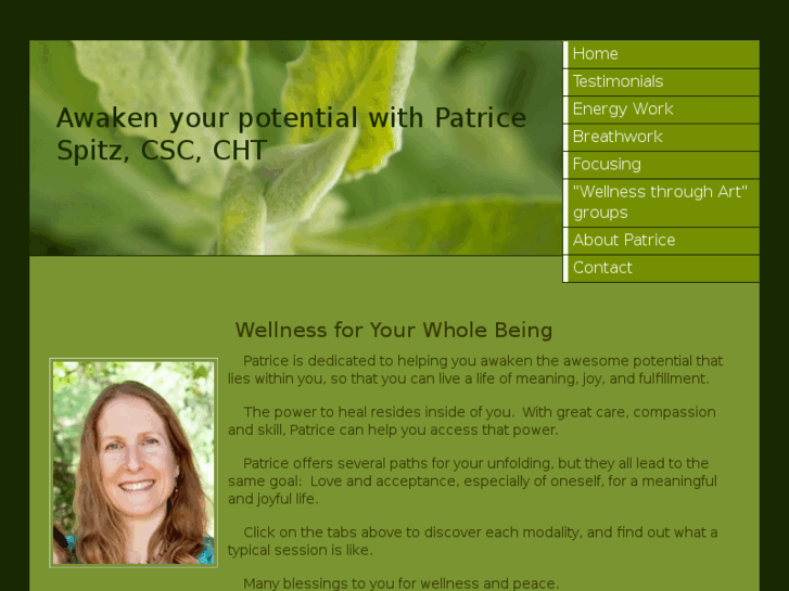 www.patricespitzwellness.com