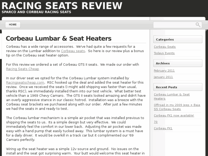 www.racingseatsreview.net