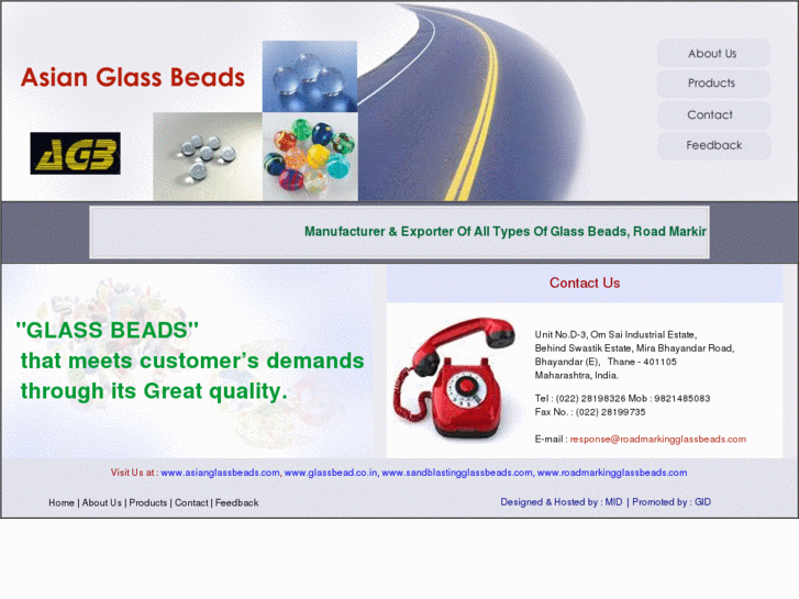 www.roadmarkingglassbeads.com