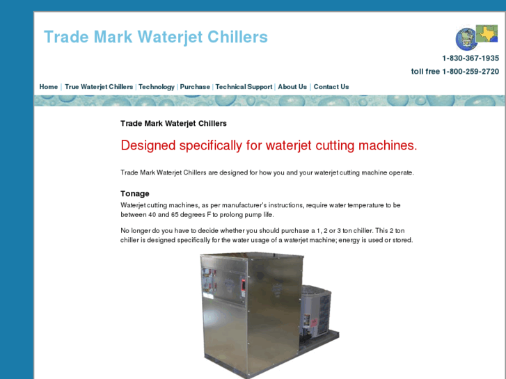 www.trademarkwaterjetchillers.com