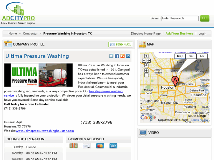 www.ultimapressurewashinghouston.info