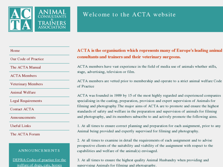 www.acta4animals.com