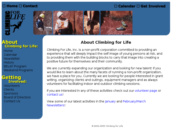 www.climbingforlife.org