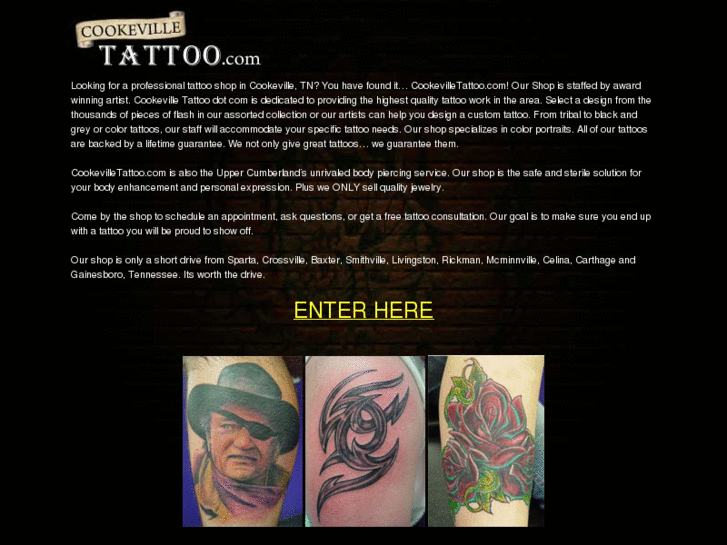 www.cookevilletattoo.com