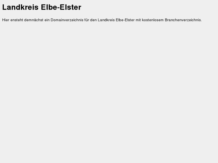 www.elbe-elster.net