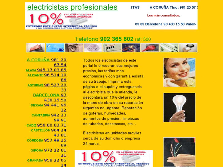 www.electricistasprofesionales.com