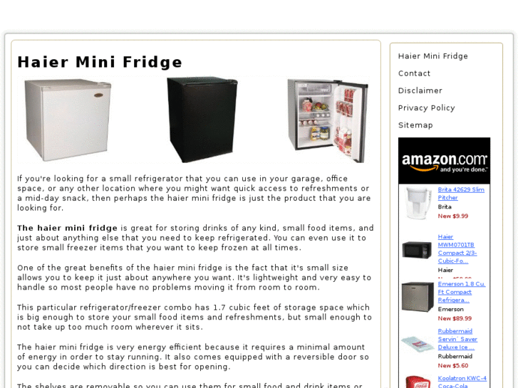 www.haierminifridge.com