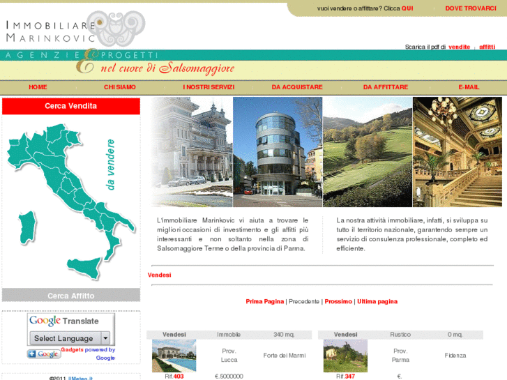 www.immobiliaremarinkovic.com