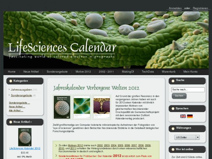 www.lifesciences-calendar.com