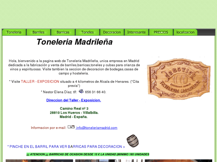 www.toneleriamadrid.com