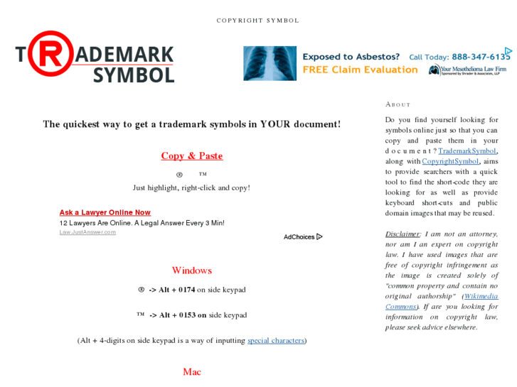 www.trademarksymbol.info