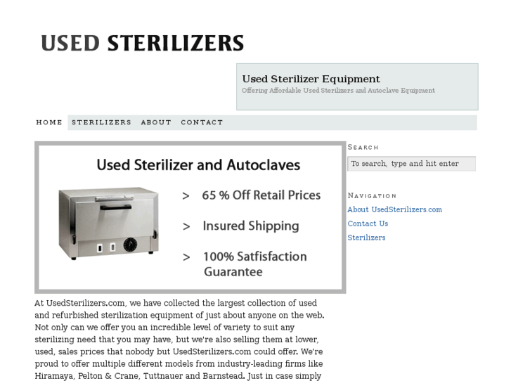 www.usedsterilizers.com