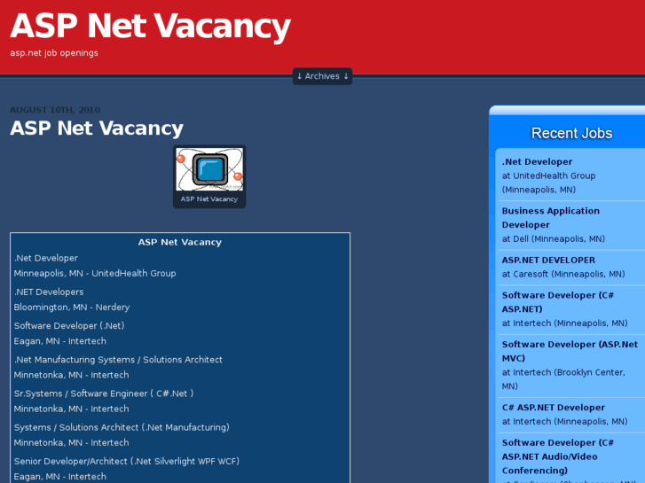 www.aspnetvacancy.com