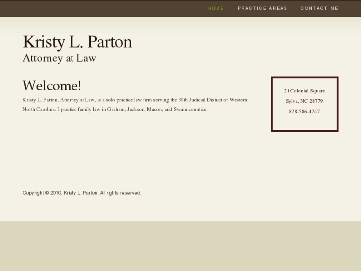 www.attorneykristyparton.com