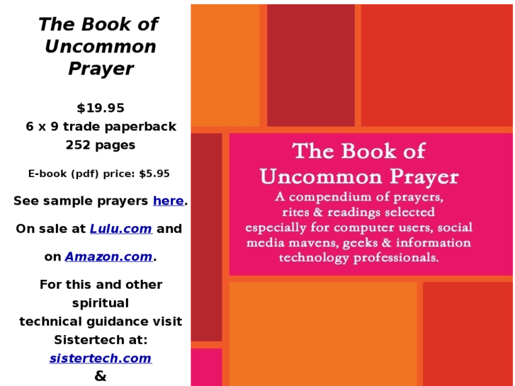 www.bookofuncommonprayer.com