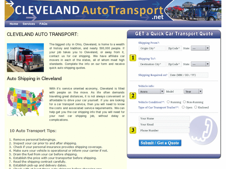 www.clevelandautotransport.net