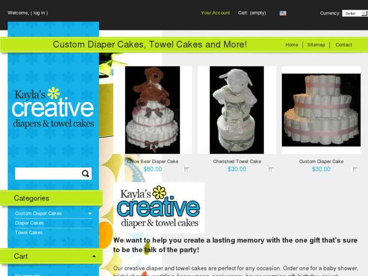 www.diaperandtowelcakes.com