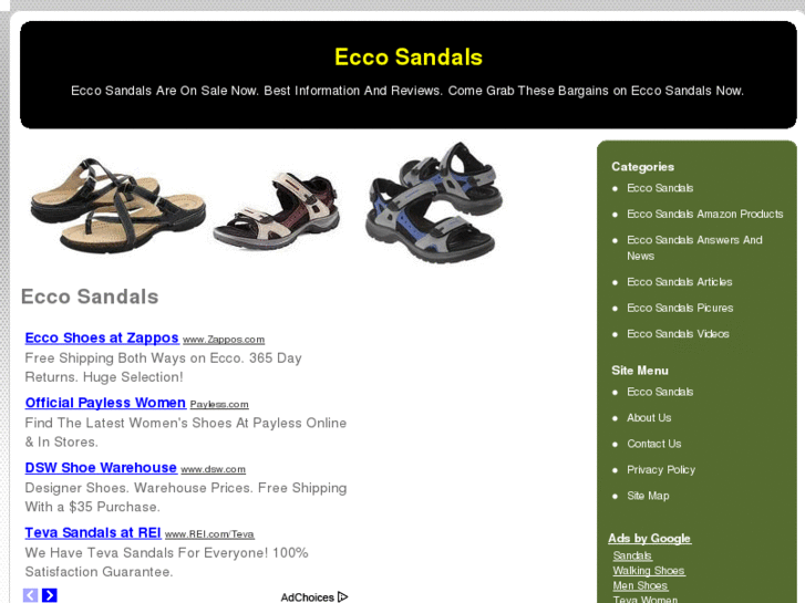 www.eccosandalsblog.com