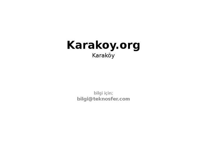 www.karakoy.org