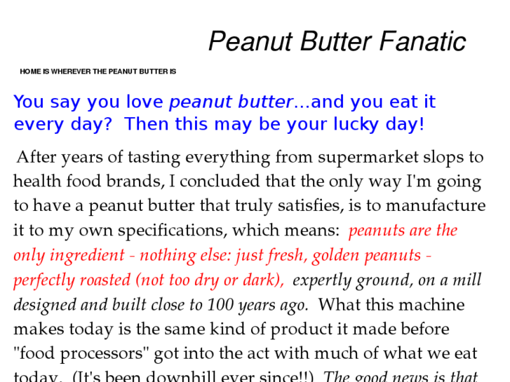 www.peanutbutterfanatic.com