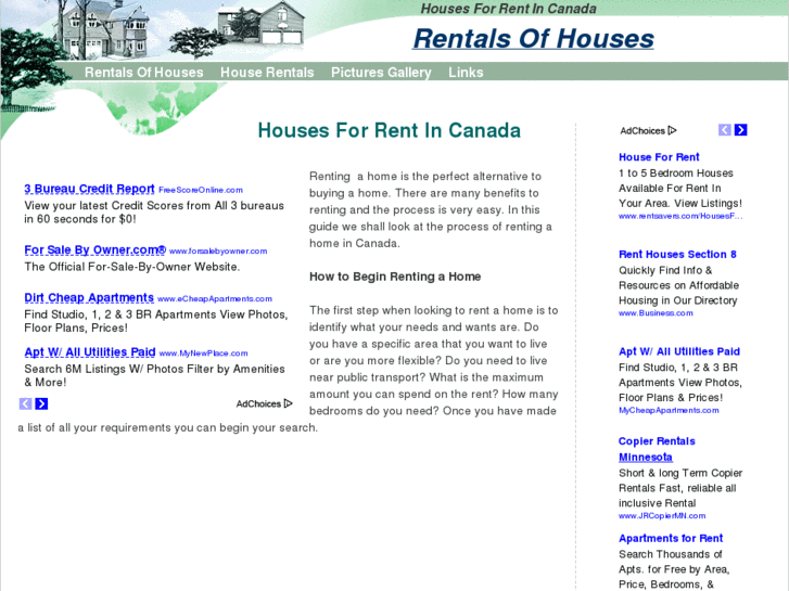 www.rentalshouses.ca