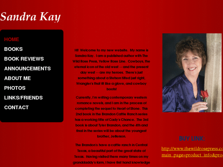 www.sandrakayauthor.com