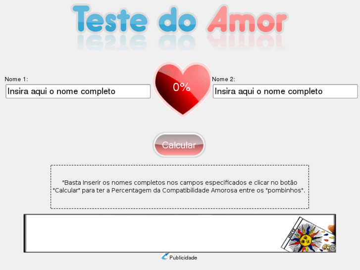 www.testedoamor.net