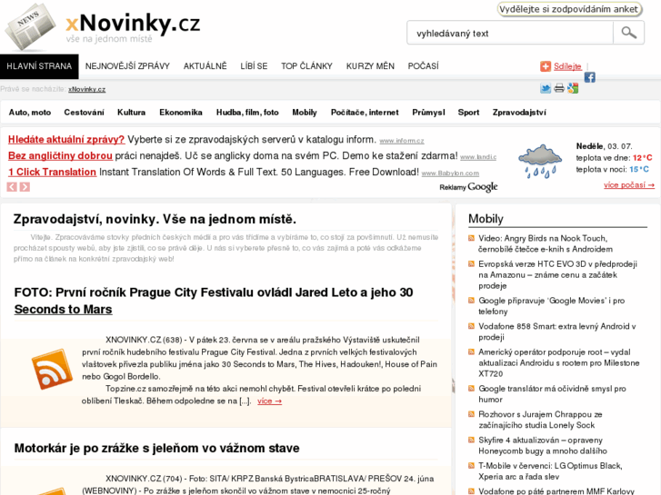 www.xnovinky.cz